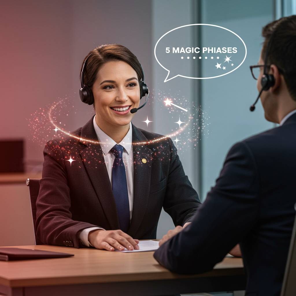 クレーム対応のプロが教える、顧客の心をつかむ5つの魔法のフレーズ