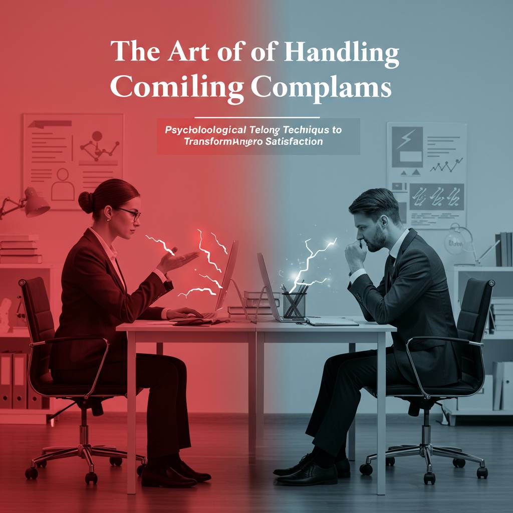 クレーム対応の神髄：怒りを喜びに変換する心理学的テクニック