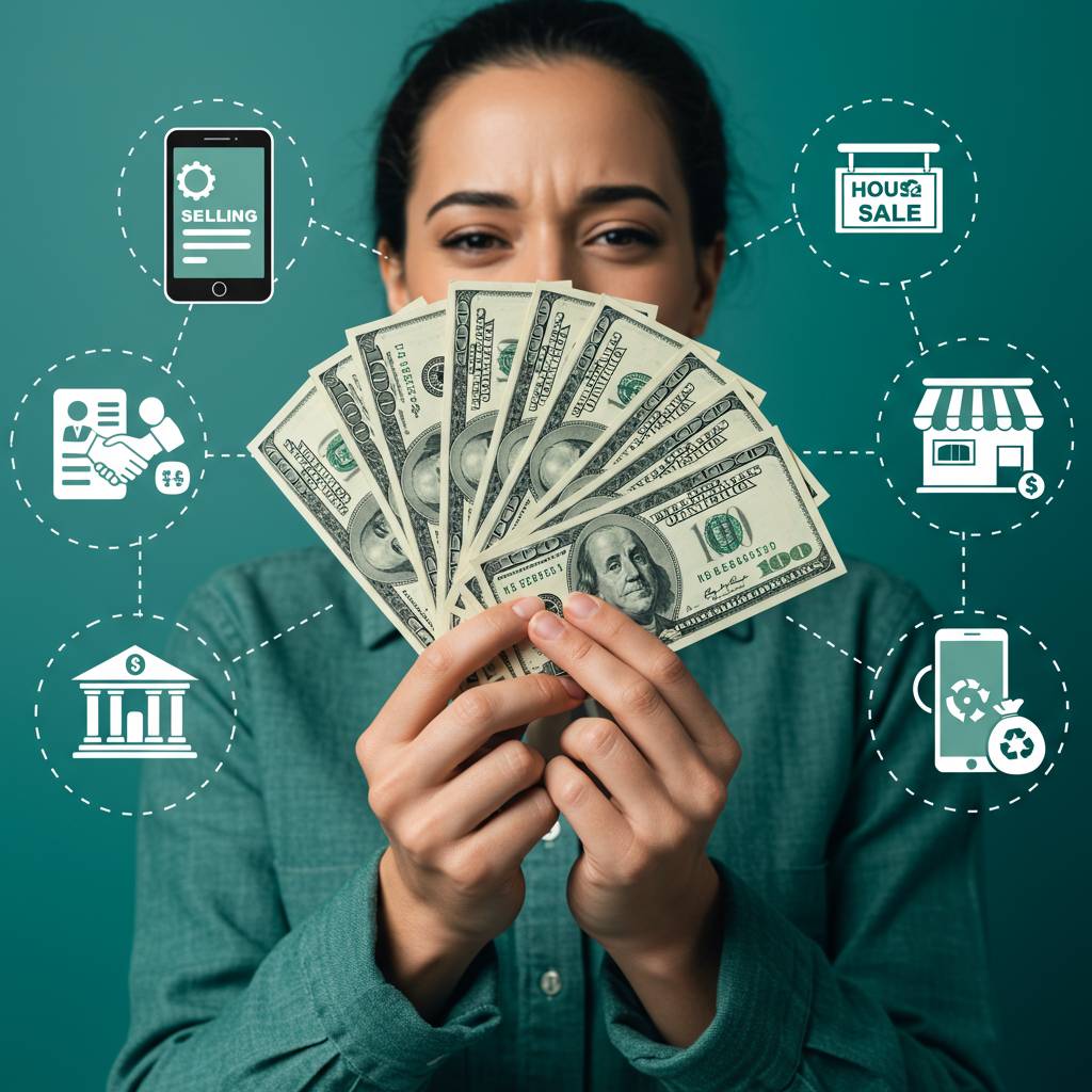 今すぐ現金が必要な人へ:即金を生み出す合法的な7つの方法