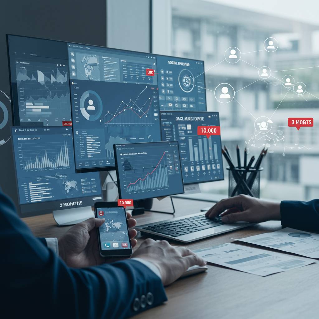 SNSを活用した最新集客術:フォロワー1万人を3ヶ月で達成した方法