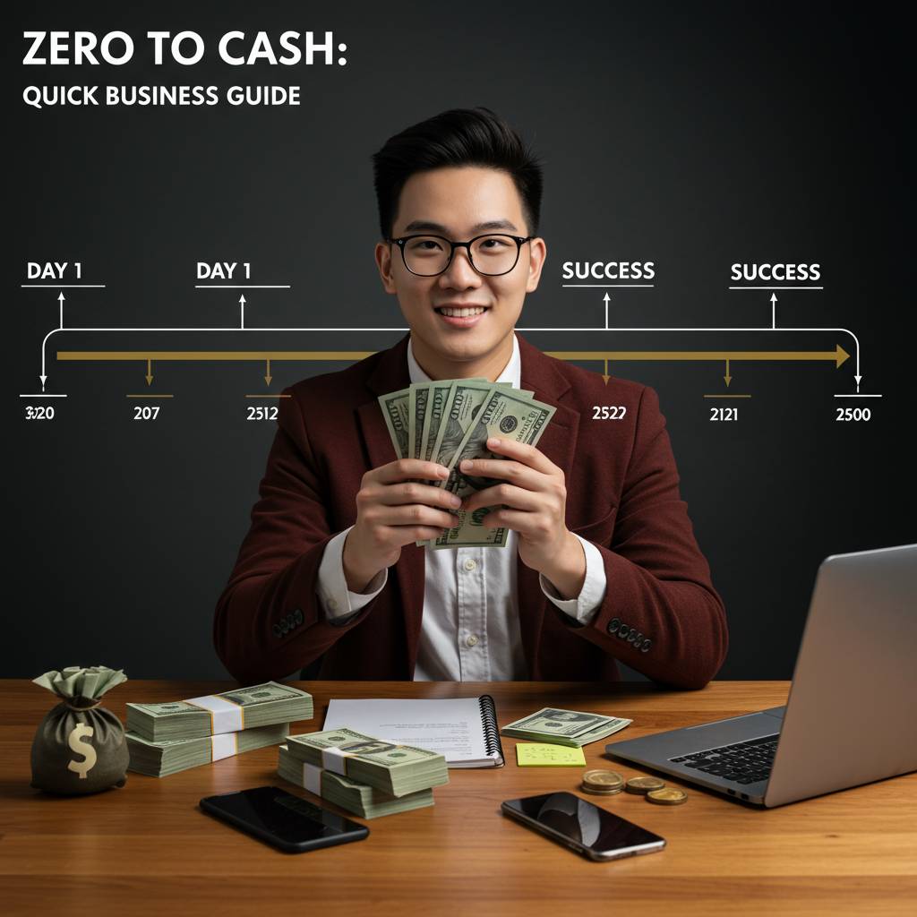 今すぐ現金が必要な人向け:経験ゼロから始める即金ビジネスガイド