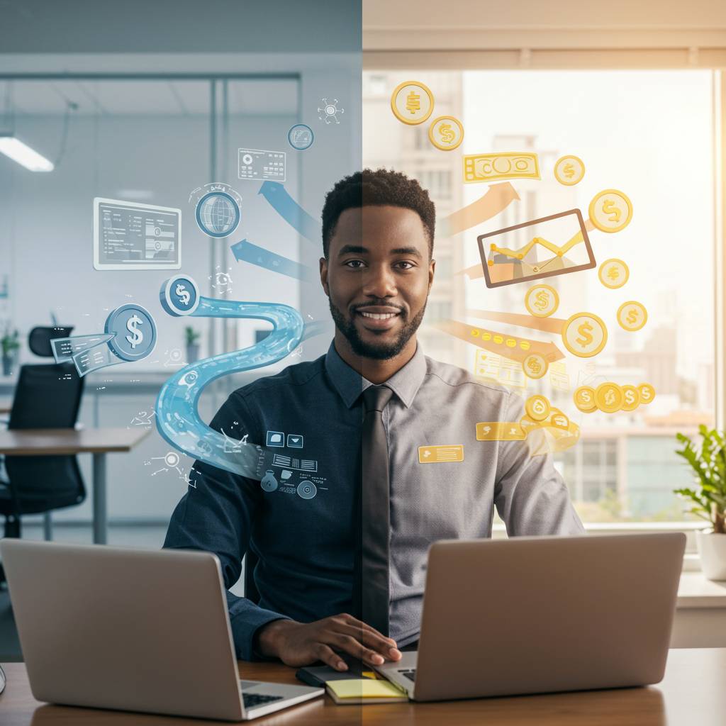 副業から本業へ:私が会社を辞めても生活できると確信した稼ぎ方